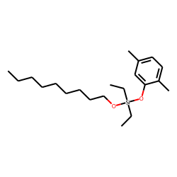 Silane, diethyl(2,5-dimethylphenoxy)nonyloxy-