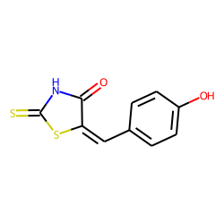 Rhodanine, 5-p-hydroxybenzylidene-