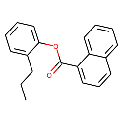 1-Naphthoic acid, 2-propylphenyl ester