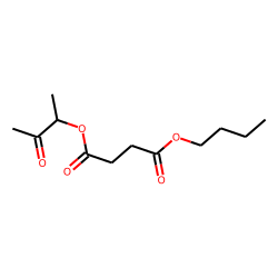 Succinic acid, butyl 3-oxobut-2-yl ester