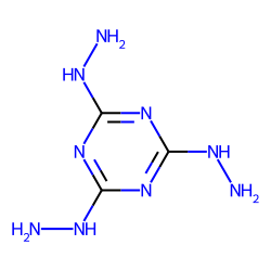 1,3,5-triazine-2,4,6(1H,3H,5H)-trione trihydrazone