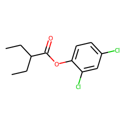 2-Ethylbutyric acid, 2,4-dichlorophenyl ester