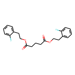 Glutaric acid, di(2-(2-fluorophenyl)ethyl) ester