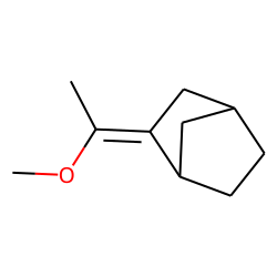 Bicyclo[2.2.1]heptane, 2-(1-methoxyethylidene)-, (E)-