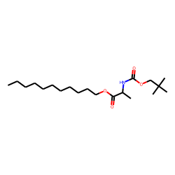 D-Alanine, N-neopentyloxycarbonyl-, undecyl ester