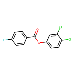 4-Fluorobenzoic acid, 3,4-dichlorophenyl ester