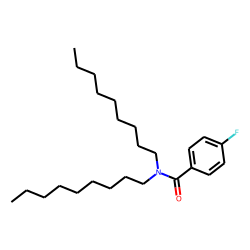 Benzamide, N,N-dinonyl-4-fluoro-