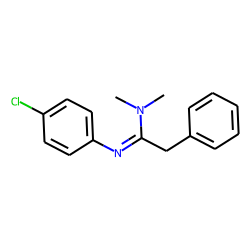N,N-Dimethyl-2-phenyl-N'-(4-chlorophenyl)-acetamidine
