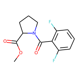 l-Proline, N-(2,6-difluorobenzoyl)-, methyl ester