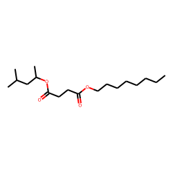 Succinic acid, 4-methylpent-2-yl octyl ester