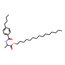 D-Alanine, N-(4-butylbenzoyl)-, pentadecyl ester