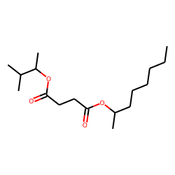 Succinic acid, 3-methyl-2-butyl 2-octyl ester