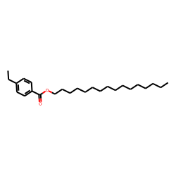 4-Ethylbenzoic acid, hexadecyl ester