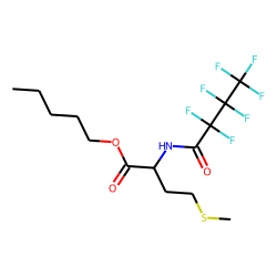 l-Methionine, n-heptafluorobutyryl-, pentyl ester