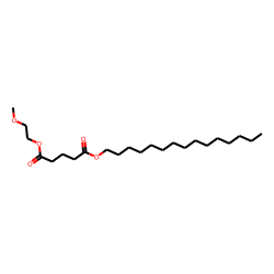 Glutaric acid, 2-methoxyethyl pentadecyl ester