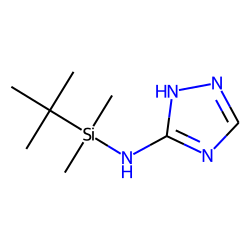 3-tert-Butyldimethylsilylamino-1,2,4-triazole