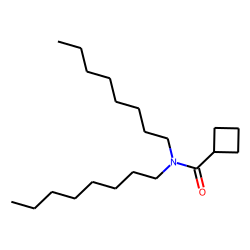 Cyclobutanecarboxamide, N,N-dioctyl-
