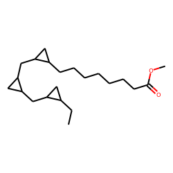 Cyclopropaneoctanoic acid, 2-[[2-[(2-ethylcyclopropyl)methyl]cyclopropyl]methyl]-, methyl ester