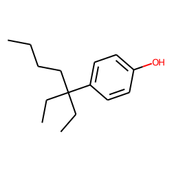 Phenol, 4-(1,1-diethylpentyl)