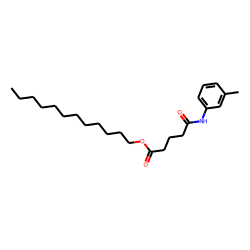Glutaric acid, monoamide, N-(3-methylphenyl)-, dodecyl ester