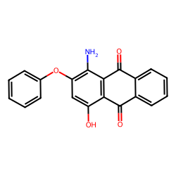 1-Amino-4-hydroxy-2-phenoxy-9,10-anthraquinine