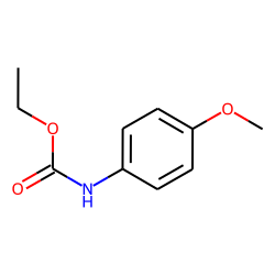 P-methoxy carbanilic acid, ethyl ester