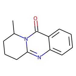 11H-Pyrido[2,1-b]quinazolin-11-one, 6,7,8,9-tetrahydro, 9-methyl