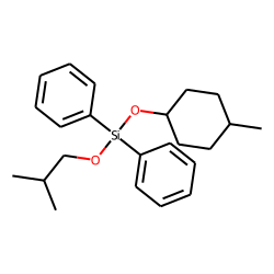 Silane, diphenylisobutoxy(trans-4-methylcyclohexyloxy)-