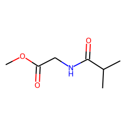 Isobutyrylglycine, methyl ester