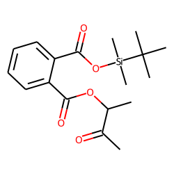 tert-Butyldimethylsilyl 3-oxobutan-2-yl phthalate