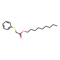 (Phenylthio)acetic acid, nonyl ester