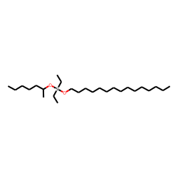 Silane, diethyl(2-heptyloxy)pentadecyloxy-