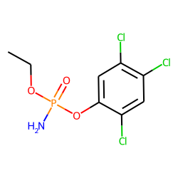Phosphoramidic acid, (2,4,5-trichlorophenyl) ethyl ester