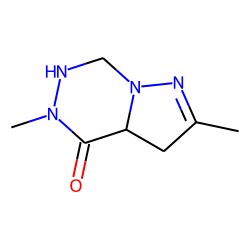 4,5,6,7-Tetrahydropyrazolo[1,5-d][1,2,4]-triazin-4-one, 2,5-dimethyl