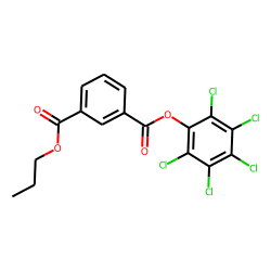 Isophthalic acid, pentachlorophenyl propyl ester