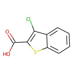 3-Chlorobenzo(b)thiophene-2-carboxylic acid