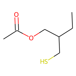 3-mercapto-2-ethylpropyl- acetate
