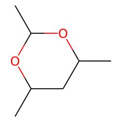 1,3-Dioxane, 2,4,6-trimethyl-, (2«alpha»,4«alpha»,6«alpha»)-