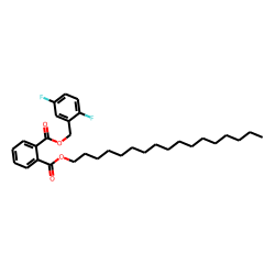 Phthalic acid, 2,5-difluorobenzyl heptadecyl ester