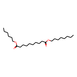 Sebacic acid, hexyl octyl ester