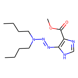 4-Imidazolecarboxylic acid, 5-(dibutyl-1-triazeno)-, methyl ester