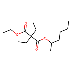 Diethylmalonic acid, ethyl 2-hexyl ester