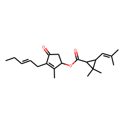 Cyclopropanecarboxylic acid, 2,2-dimethyl-3-(2-methyl-1-propenyl)-, 2-methyl-4-oxo-3-(2-pentenyl)-2-cyclopenten-1-yl ester, [1R-[1«alpha»[S*(Z)],3«beta»]]-