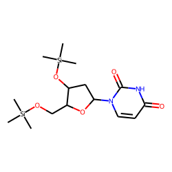 2'-Deoxyuridine, 3',5'-bis(O-TMSi)