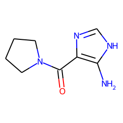 Imidazole, 5-amino-4-pyrrolidinylcarbonyl-