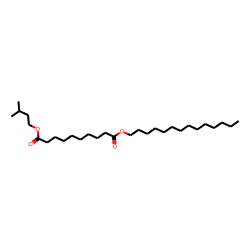 Sebacic acid, 3-methylbutyl tetradecyl ester