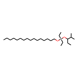 Silane, diethylhexadecyloxy(2-methylpent-3-yloxy)-