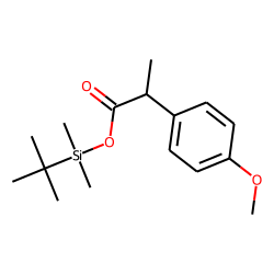 «beta»-(4-Methoxyphenyl)propionic acid, TBDMS