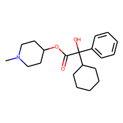 1-Methyl-4-piperidyl cyclohexylphenylglycolate