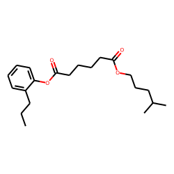 Adipic acid, isohexyl 2-propylphenyl ester